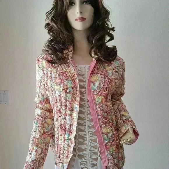Jacket Reversible TOP silk M - Picture 9 of 9